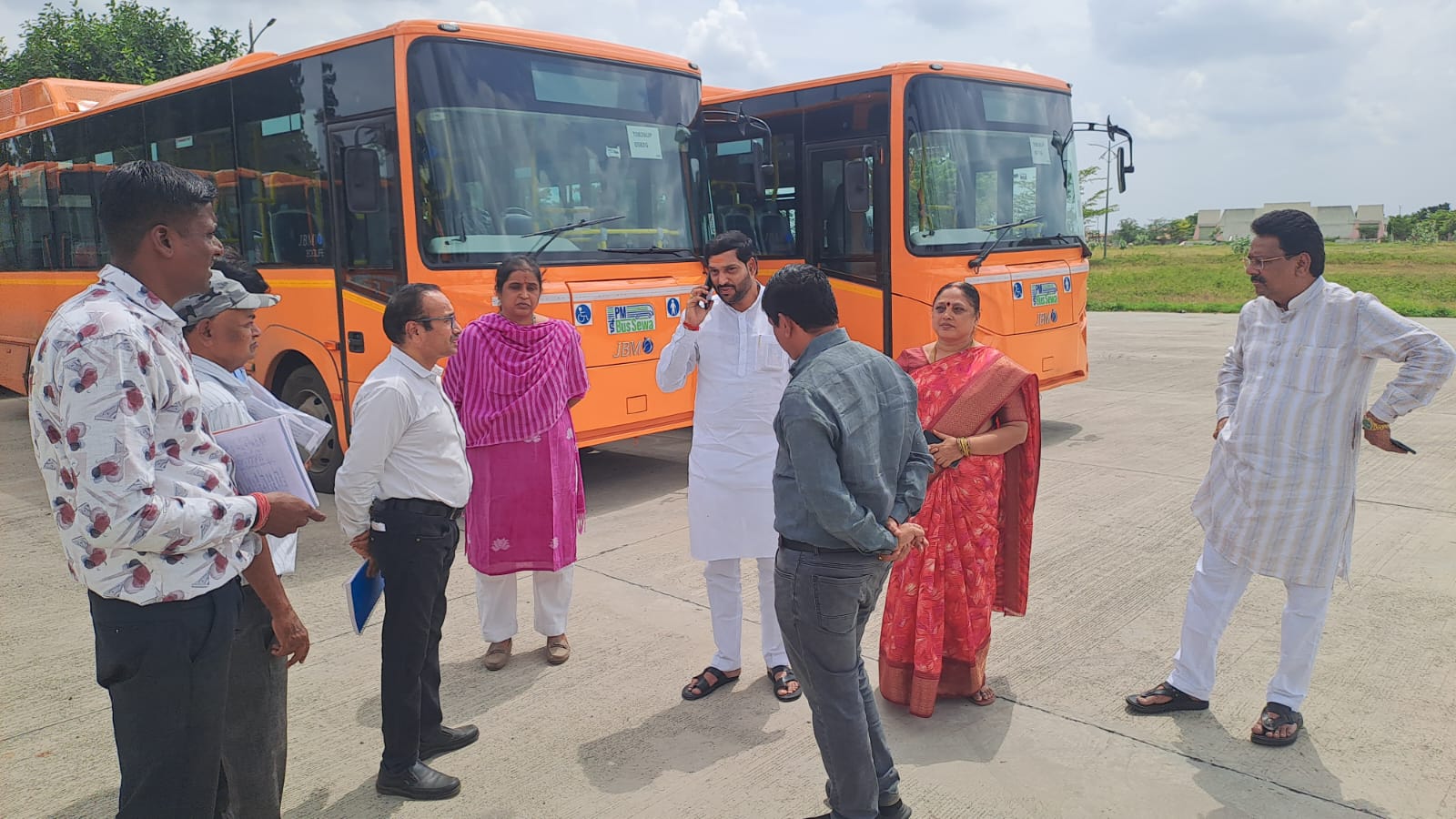PM e-Buses in the Solapur Municipal Corporation Transport Undertaking