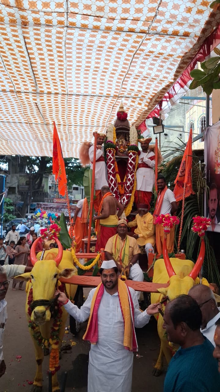 Shri Nilkantheshwar Prabhu Rathotsav celebrated with enthusiasm;